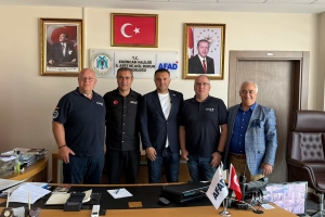 İ.S.A.R. Heyetinden AFAD İl Müdürlüğü’ne Ziyaret