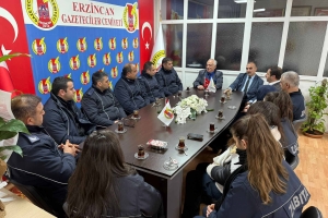 Erzincan Belediyesi Zabıta Müdürlüğü’nden EGC'ye Ziyaret
