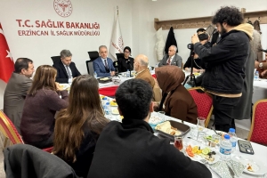 Erzincan Sağlık Hizmetleri Basın Toplantısında Değerlendirildi