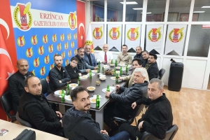 Erzincan Gazeteciler Cemiyeti’nde Bayramlaşma Programı Düzenlendi