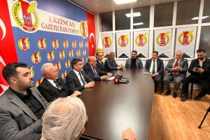 AK Parti Erzincan Teşkilatı EGC’de Basınla Buluştu