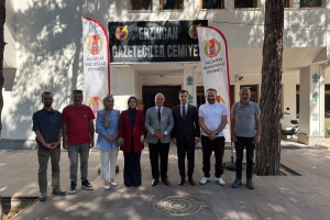 Vali Yardımcıları Rümeysa Kurt ve Nurullah Kaya'dan EGC'ye Ziyaret