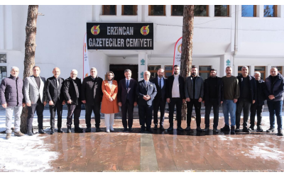 Başkan Aksun’dan Gazeteciler Cemiyeti’ne 10 Ocak Ziyareti