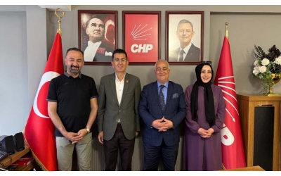 EGC Yönetiminden CHP İl Başkanlığına İadeyi Ziyaret
