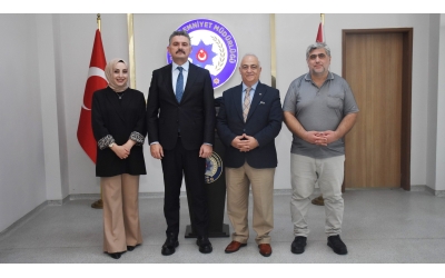 EGC Yönetiminden İl Emniyet Müdürü Esat Feryadi Doköz’e Hayırlı Olsun Ziyareti