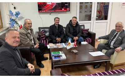 BTP Heyetinden Erzincan Gazeteciler Cemiyeti’ne Ziyaret