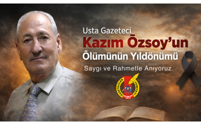 Usta gazeteci Kazım Erdem Özsoy’u aramızdan ayrılışının yıl dönümünde rahmet, minnet ve saygıyla anıyoruz.
