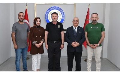 EGC Yönetiminden İl Emniyet Müdürü Zafer Baybaba’ya Ziyaret