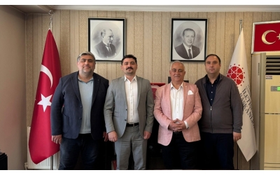 EGC Yönetiminden İletişim Başkanlığı Erzincan Bölge Müdürü Metehan Akkaya’ya İade-i Ziyaret