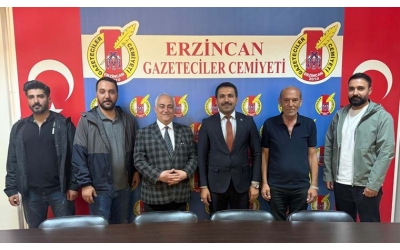 İŞKUR Müdürü Ahmet Oran’dan Gazeteciler Cemiyetine Ziyaret