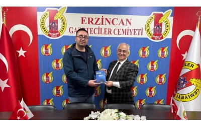 Gazeteci-Yazar Tarık Özhan’dan EGC' ye Ziyaret
