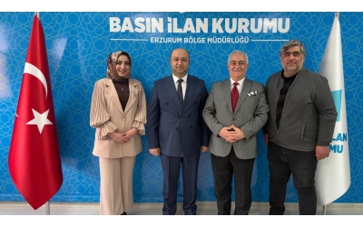 EGC' den Erzurum Basın İlan Kurumu Bölge Müdürlüğü’ne Ziyaret