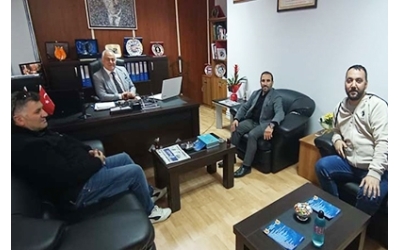 Erzincan Şehit Aileleri Koruma Derneği Başkanı’ndan EGC'ye Hayırlı Olsun Ziyareti