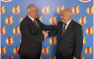 Otobüsçüler ve İşletmeciler Dernek Başkanı Hüsamettin Bakan’dan EGC’ye Ziyaret