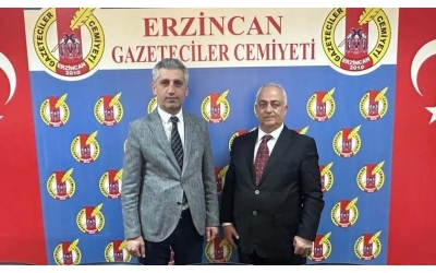 Basın İlan Kurumu Erzurum Şube Müdürü Tahsin Şahin’den EGC’ye Ziyaret