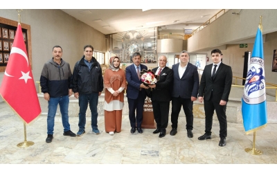 EGC Yönetiminden Belediye Başkanı Aksun’a Ziyaret