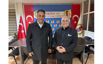Enerya Erzincan Gaz Dağıtım A.Ş. İl Müdürü Serdar Karaca, EGC'yi ziyaret etti.
