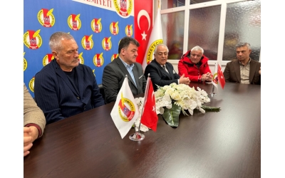24 Erzincanspor’dan Gazeteciler Cemiyeti’ne 10 Ocak Ziyareti