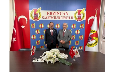 Erzincan ASKF Başkanı Emin Turan’dan EGC’ye Ziyaret