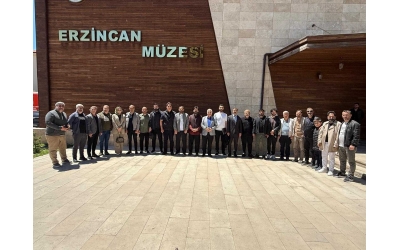 Batuhan Mumcu ve Volkan Burak Mumcu Erzincan Basınıyla Bir Araya Geldi