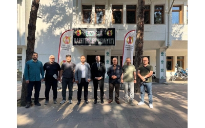 Cumhurbaşkanlığı İletişim Başkanlığı Erzincan Bölge Müdürü Mert Ödeş'ten EGC'ye Ziyaret