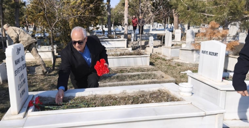 13 Mart Depremi Şehitleri Dualarla Anıldı