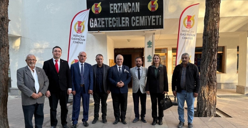 CHP İliç İlçe Başkanı Gökmen Yıldırım’dan EGC’ye Ziyaret