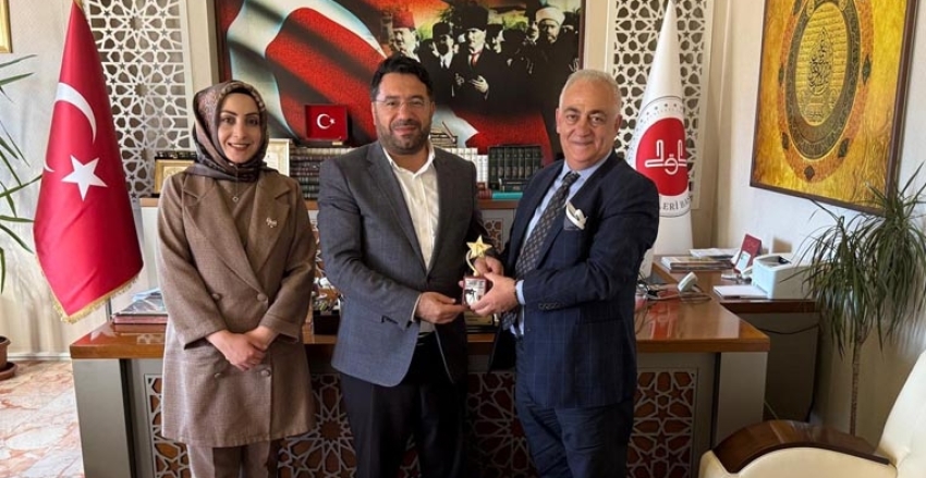 Erzincan Gazeteciler Cemiyeti’nden İl Müftülüğüne İade-i Ziyaret