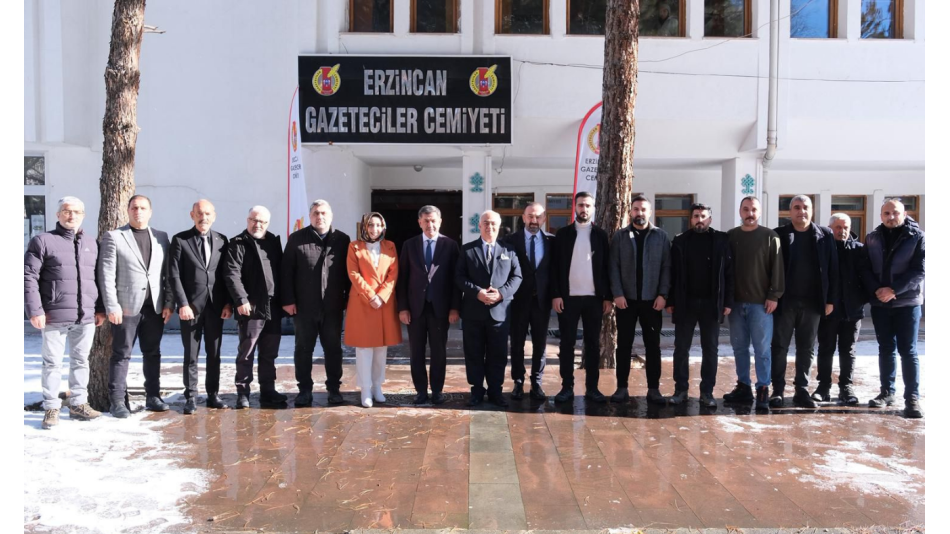 Başkan Aksun’dan Gazeteciler Cemiyeti’ne 10 Ocak Ziyareti