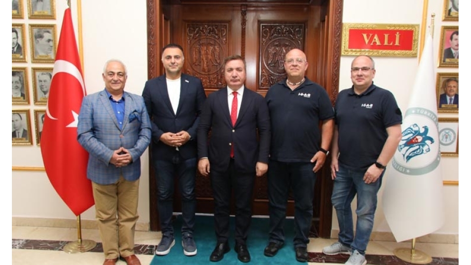 İ.S.A.R. Heyetinden Vali Aydoğdu’ya Ziyaret