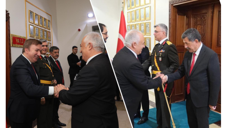 Erzincan Valiliği’nde Tebrikat Kabul Töreni düzenledi.