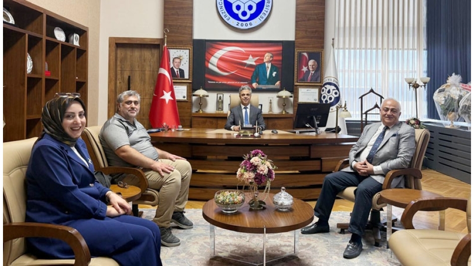 EGC'den Rektör Kuyrukluyıldız’a Hayırlı Olsun Ziyareti