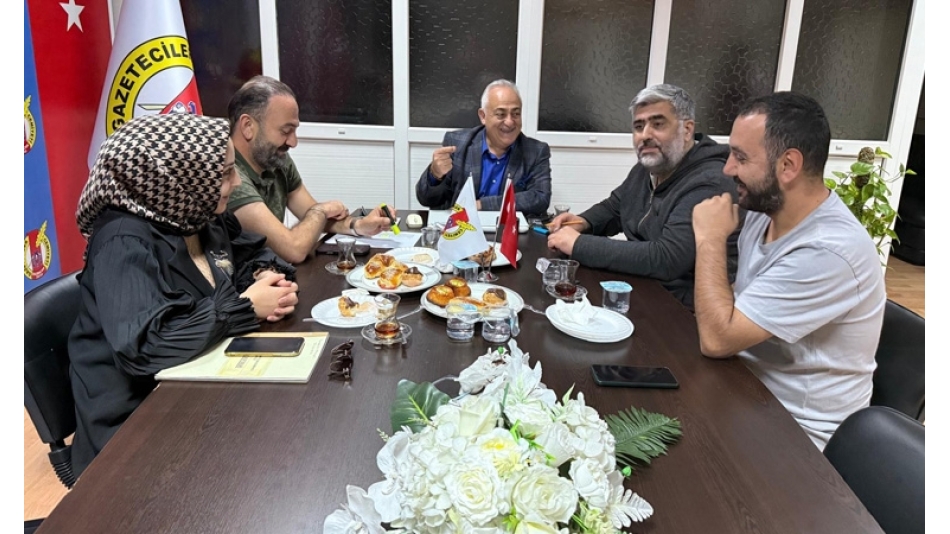 Erzincan Gazeteciler Cemiyeti Ekim Ayı Yönetim Kurulu Toplantısı Gerçekleştirildi