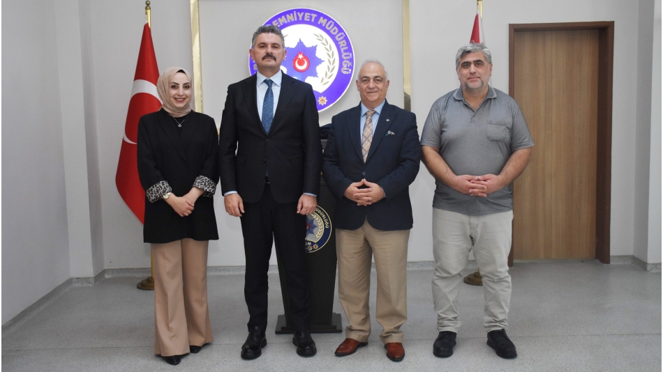 EGC Yönetiminden İl Emniyet Müdürü Esat Feryadi Doköz’e Hayırlı Olsun Ziyareti