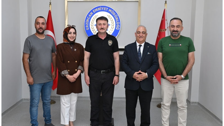 EGC Yönetiminden İl Emniyet Müdürü Zafer Baybaba’ya Ziyaret