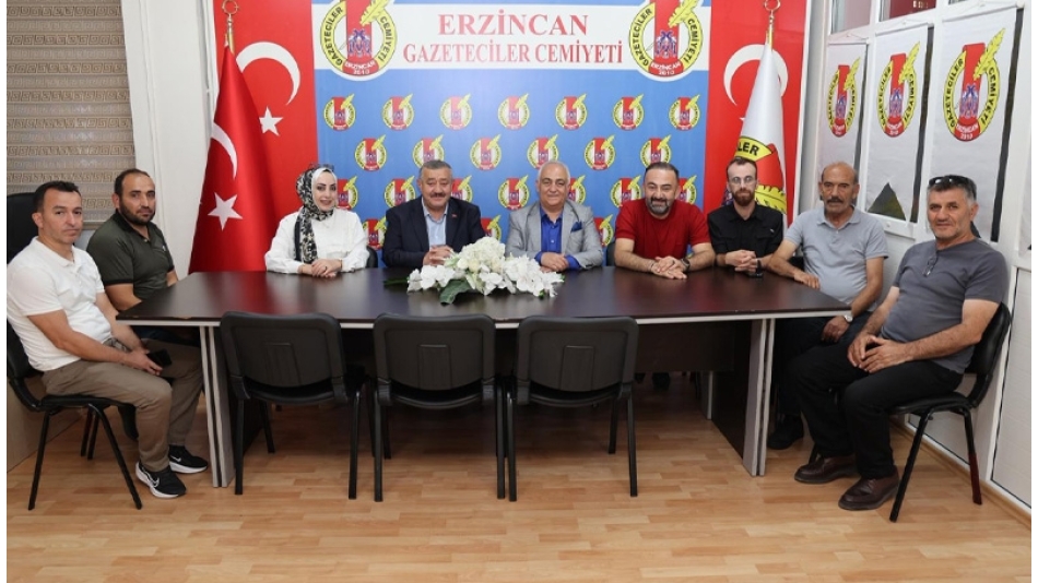 Kelkit Belediye Başkanı Ünal Yılmaz'dan EGC'ye ziyaret