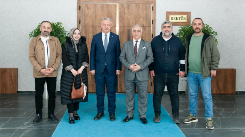 EGC Yönetiminden Rektör Levent’e Ziyaret