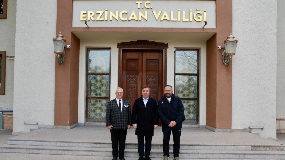 EGC'den Vali Aydoğdu’ya Taziye Ziyareti