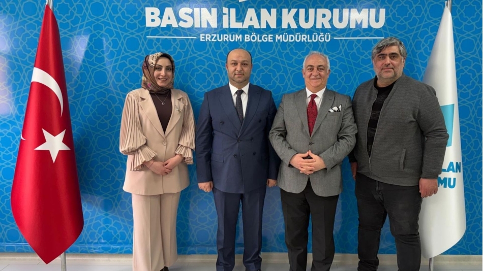 EGC' den Erzurum Basın İlan Kurumu Bölge Müdürlüğü’ne Ziyaret