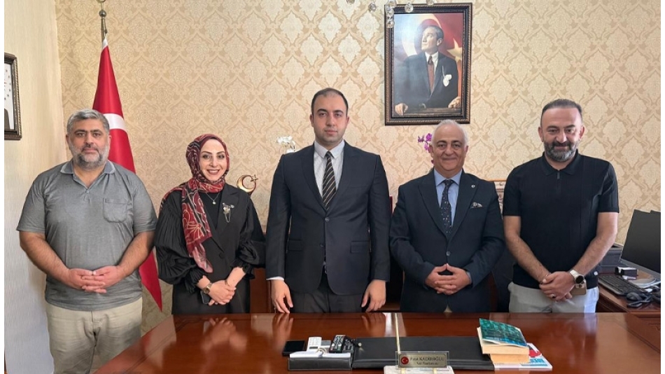 EGC Yönetiminden Vali Yardımcısı Fırat Kadiroğlu'na Hayırlı Olsun Ziyareti