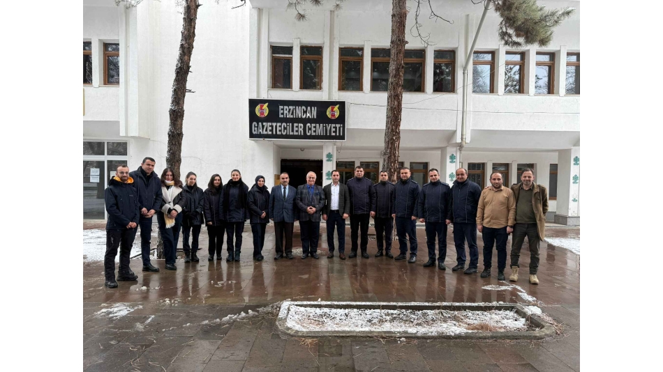 Erzincan Belediyesi Zabıta Müdürlüğü’nden EGC'ye Ziyaret