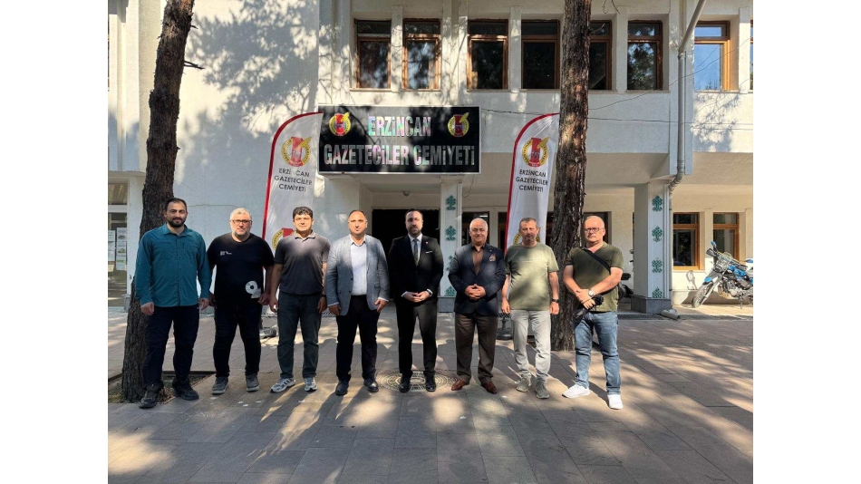 Cumhurbaşkanlığı İletişim Başkanlığı Erzincan Bölge Müdürü Mert Ödeş'ten EGC'ye Ziyaret