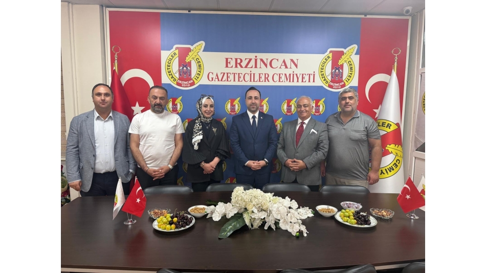 İletişim Başkanlığı Erzincan Bölge Müdürü Mert Ödeş'ten EGC'ye 24 Temmuz Ziyareti