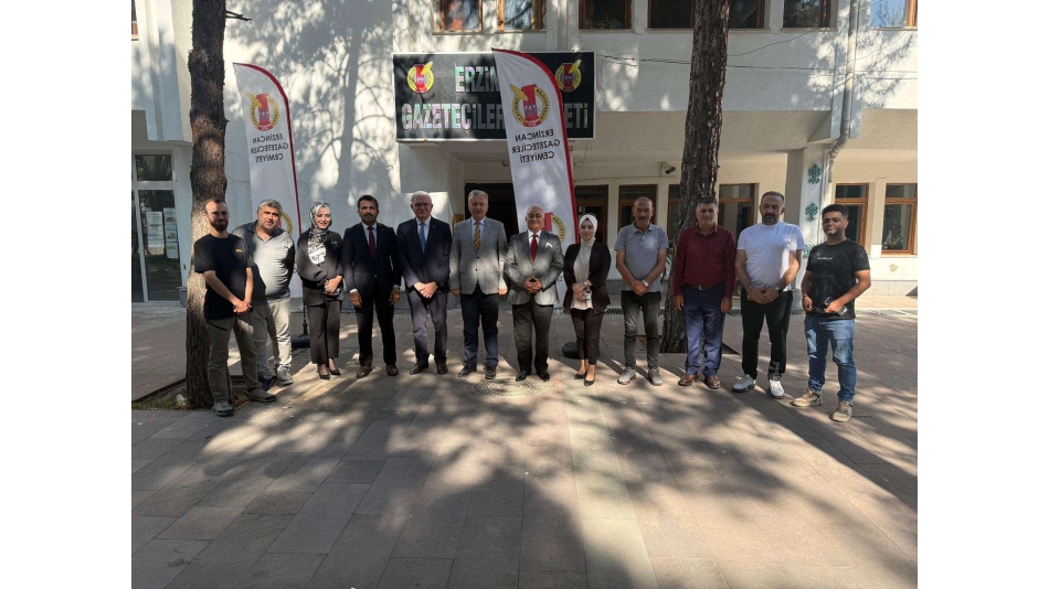 EBYÜ Rektörü Prof. Dr. Akın Levent'ten EGC'ye 24 Temmuz Ziyareti